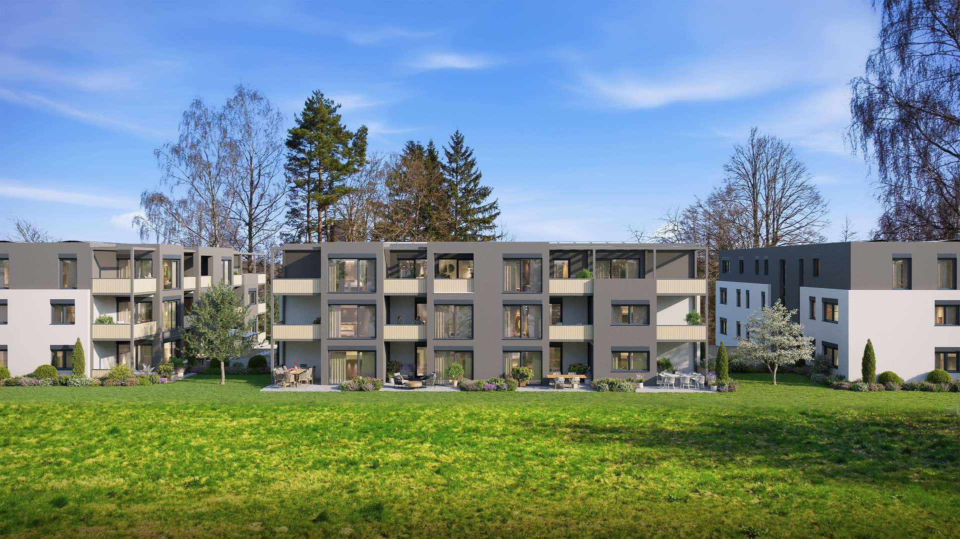 Heller Wohnkomfort! 2,5-Zimmer-Neubauwohnung mit Loggia